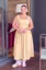 Light Yellow Plus Size Mini Dress
