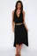 Black Halter Co-Ords Set