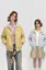 Yellow Reversible Striped Jacket