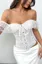 White Lace Brocade Corset