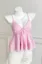 Light Pink V-Neck Ruffled Top