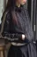 Black Polka Dot Hooded Jacket