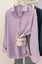 Lavender Oversized Buttoned Shirt