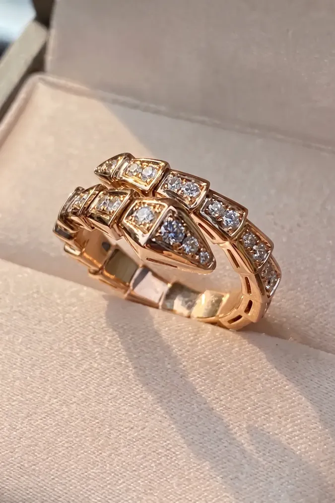 Golden Statement Ring - Image 1