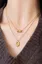 Golden Elegant Set Of 2 Necklaces